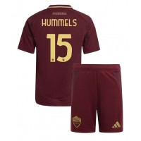 Camisa de time de futebol AS Roma Mats Hummels #15 Replicas 1º Equipamento Infantil 2024-25 Manga Curta (+ Calças curtas)